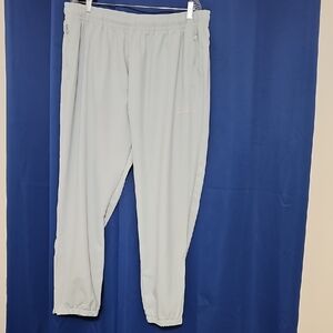 Adidas Men's Mint Colored Joggers, Bilateral Pockets, Bikateral Leg Zippers